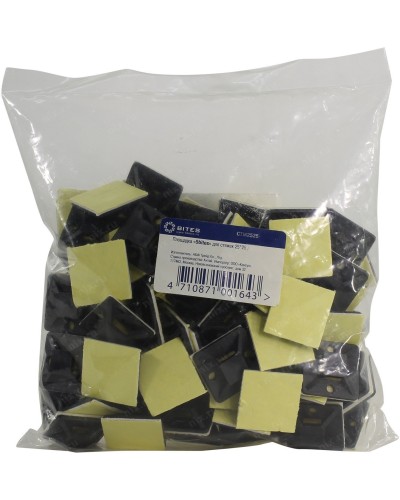 CTM2525-50BK (50 шт). Площадка для стяжек. 5bites в Артеме