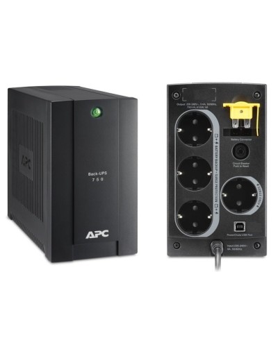 BC750-RS APC Back-UPS 750 ВА. Источник бесперебойного питания. APC в Артеме