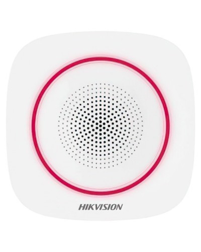DS-PS1-II-WE(RU) Red Indicator. Оповещатель свето-звуковой радиоканальный. AX PRO Hikvision в Артеме