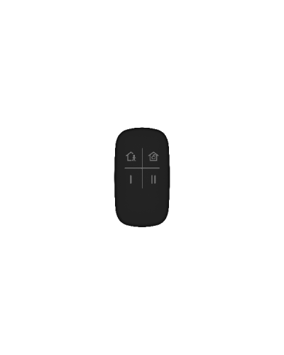 DS-PKF1-WE (цв. черный). Брелок 4-х кнопочный с обратной связью. AX PRO Hikvision в Артеме