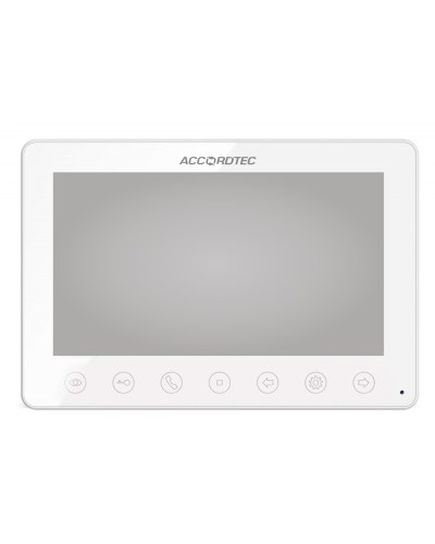 AT-VD751C/M WH. Монитор домофона цветной с функцией «свободные руки». AccordTec в Артеме