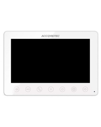 AT-VD751C/M/SD WH. Монитор домофона цветной с функцией «свободные руки». AccordTec в Артеме