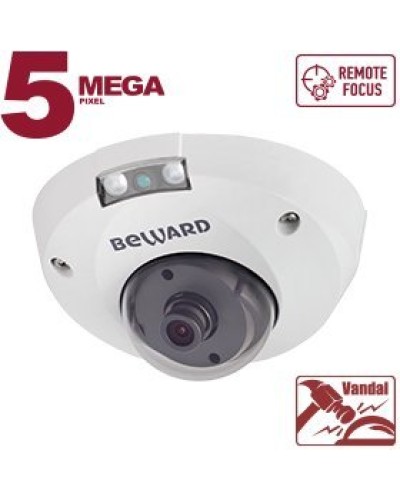 B5320DMR (6мм). Видеокамера IP купольная. Beward в Артеме