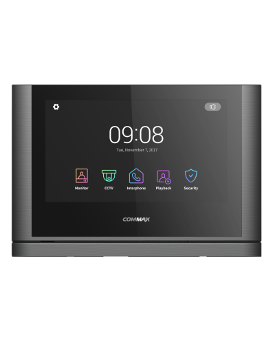 CDV-1024MA/VZ (темное серебро) Black Smog. Монитор видеодомофона цветной. Commax в Артеме
