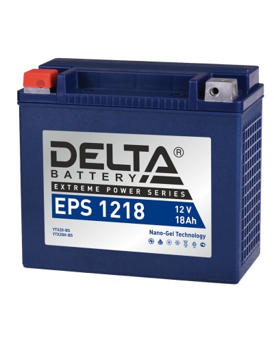 Delta EPS 1218. Аккумулятор герметичный свинцово-кислотный стартерный. Delta в Артеме