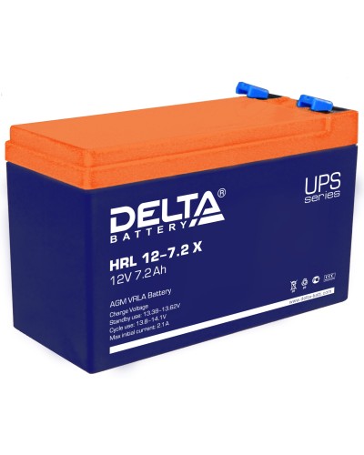 Delta HRL 12-7.2 X. Аккумулятор герметичный свинцово-кислотный. Delta в Артеме