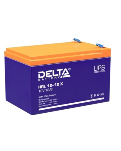 Delta HRL 12-12 X. Аккумулятор герметичный свинцово-кислотный. Delta в Артеме
