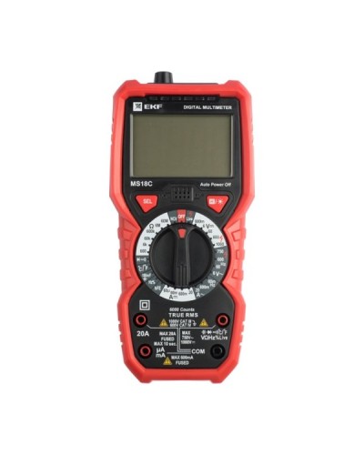 Мультиметр цифровой MS18C Expert (In-180701-pm18C). Мультиметр цифровой. EKF в Артеме