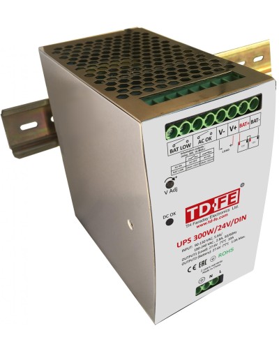 UPS 300W/24V/DIN. Источник вторичного электропитания резервированный. FARADAY в Артеме