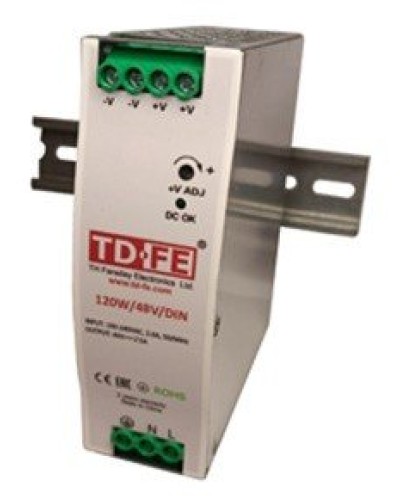 120W/48V/DIN. Блок питания. FARADAY в Артеме