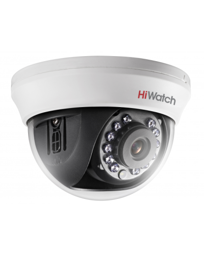 DS-T591(C) (2.8 mm). Бюджетная видеокамера мультиформатная купольная. HiWatch в Артеме