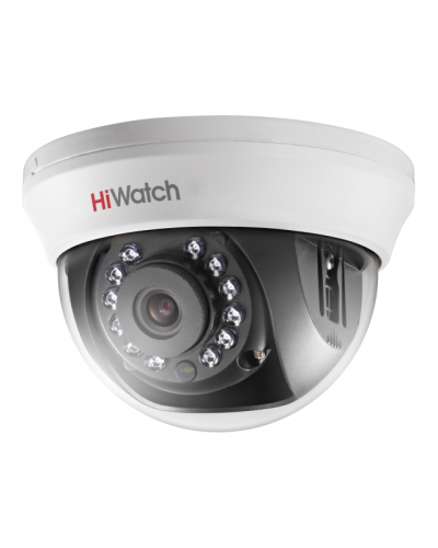 DS-T201(B) (2.8мм). Бюджетная видеокамера мультиформатная купольная. HiWatch в Артеме