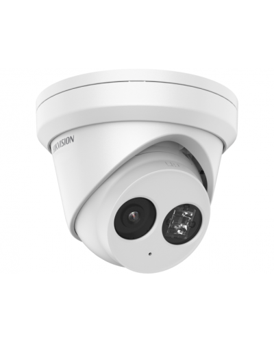 DS-2CD2383G2-IU(4мм). Профессиональная видеокамера IP купольная. Hikvision в Артеме