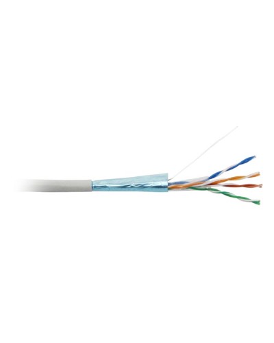 FUTP4-C5E-S24-IN-PVC-GY-305. Кабель «витая пара» (LAN) для структурированных систем связи. Hyperline в Артеме