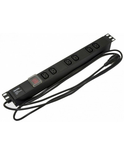 SHE19-6IEC-S-2.5IEC. Блок розеток 19. Hyperline в Артеме