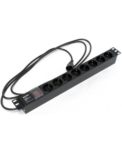 SHE19-8SH-S-2.5IEC. Блок розеток 19. Hyperline в Артеме