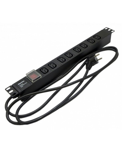 SHE19-8IEC-S-2.5EU. Блок розеток 19. Hyperline в Артеме