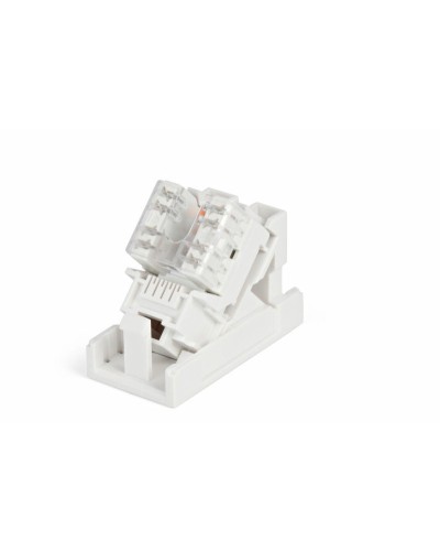 SIP2K-C5E-M45-22.5. Вставка 45х22,5 с наклонным модулем RJ-45 категории 5е. Hyperline в Артеме