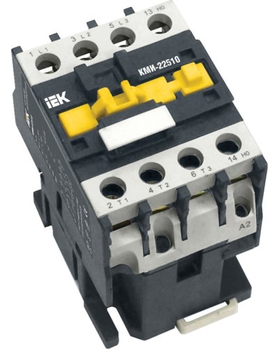 Контактор КМИ-22510 25А 230В/АС3 1NO (KKM21-025-230-10). Контактор. IEK в Артеме