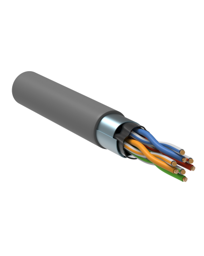 GENERICA F/UTP кат.5E 24AWG 4 пары LSZH серый (BC1-C5E04-321-305-R-G). Кабель «витая пара» (LAN) для структурированных систем связи. IEK в Артеме
