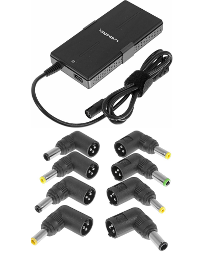 Блок питания Ippon S65U автоматический 65W 15V-19.5V 11-connectors 3.5A 1xUSB 2.1A, LED индикатор (651781). Блок питания. Ippon в Артеме