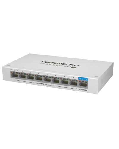 Keenetic KN-4710 (L2) 9х1Гбит/с 8PoE+ 120W. Коммутатор с PoE. KEENETIC в Артеме
