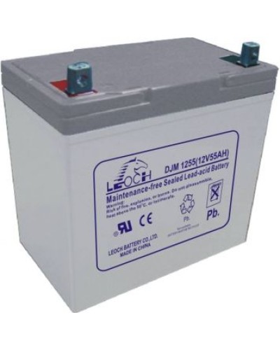 LEOCH DJM 1255. Аккумулятор герметичный свинцово-кислотный. LEOCH в Артеме