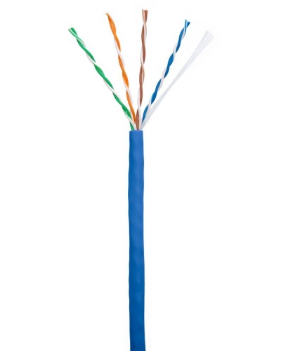 U/UTP 4pair, Cat5e, In, PVC (CCA-UU004-5E-PVC-BL). Кабель «витая пара» (LAN) для структурированных систем связи. NETLAN в Артеме