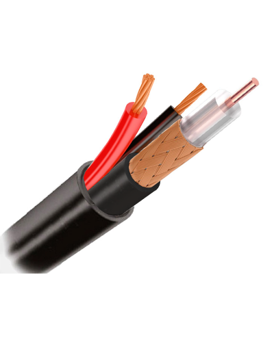 КВК-П 2х0.75 (outdoor) CCA Light. Кабель комбинированный для систем видеонаблюдения. Optimus в Артеме