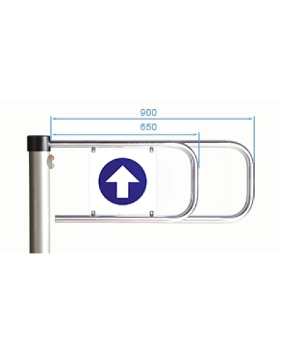 PERCo-ASG-900. Створка для калитки. PERCo в Артеме