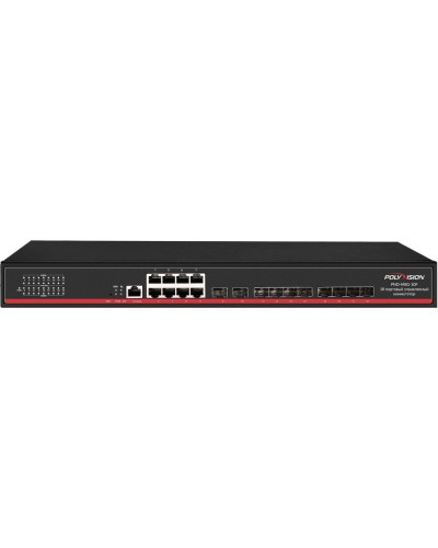PND-M8G-10F. Коммутатор управляемый оптический 18 портовый. Polyvision в Артеме