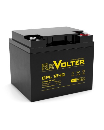 Revolter GPL 1240. Аккумулятор автомобильный герметичный свинцово-кислотный. Revolter в Артеме