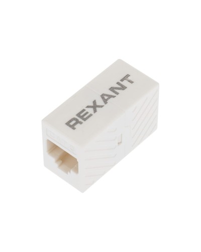 Адаптер проходной UTP RJ-45(8P8C), CAT 6 REXANT (03-0108). Проходной адаптер. Rexant в Артеме