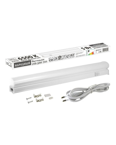 ДПО 2001 5 Вт, 6500К, IP40 (SQ0329-0112). Светильник LED. TDM ЕLECTRIC в Артеме
