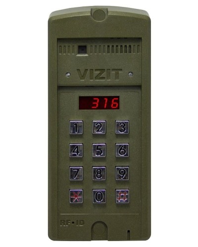 БВД-316R. Вызывная панель аудиодомофона. VIZIT в Артеме