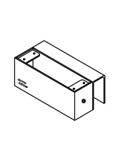 DBA-101 Glass Comfort. Комплект монтажный для цельностеклянной створки, для совместной работы с замком DB100.. dormakaba в Артеме
