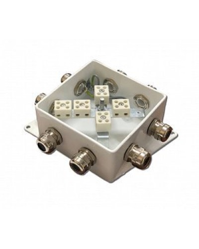 КМ-О (10к*10,0)-IP66-120х120, пять вводов: Коробка монтажная огнестойкая в Артеме