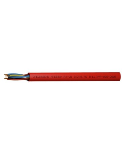КПСВВнг(А)-LS 3х2х2,5 (Спецкабель). Кабель симметричный для систем сигнализации и управления, групповой прокладки, с пониженным дымо- и газовыделением. Спецкабель в Артеме