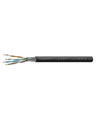СПЕЦЛАН SF/UTP Cat 5e ZH нг(А)-HF 1х2х0,52. Кабель «витая пара» (LAN) для структурированных систем связи. Спецкабель в Артеме